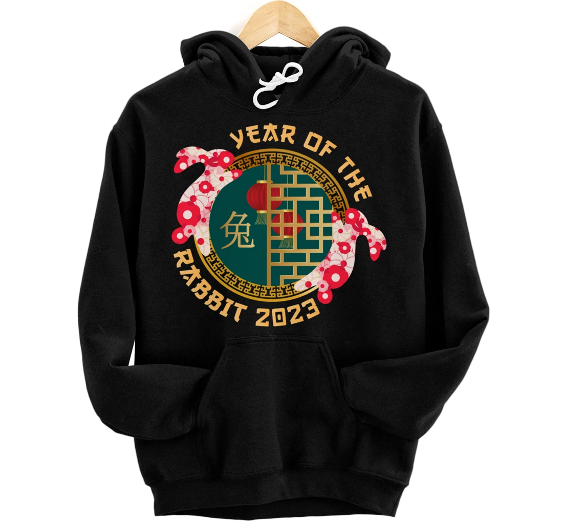 Personalized Year Of The Rabbit 2023 tshirt Chinese New Year 2023 Pullover Hoodie