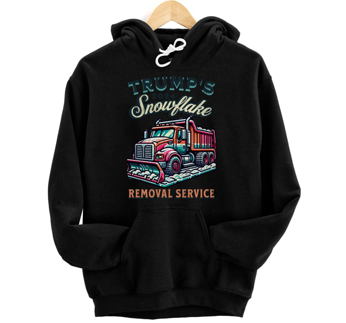 Personalized Trumps Snowflake Removal Service Trump Halloween Costume Tee Pullover Hoodie