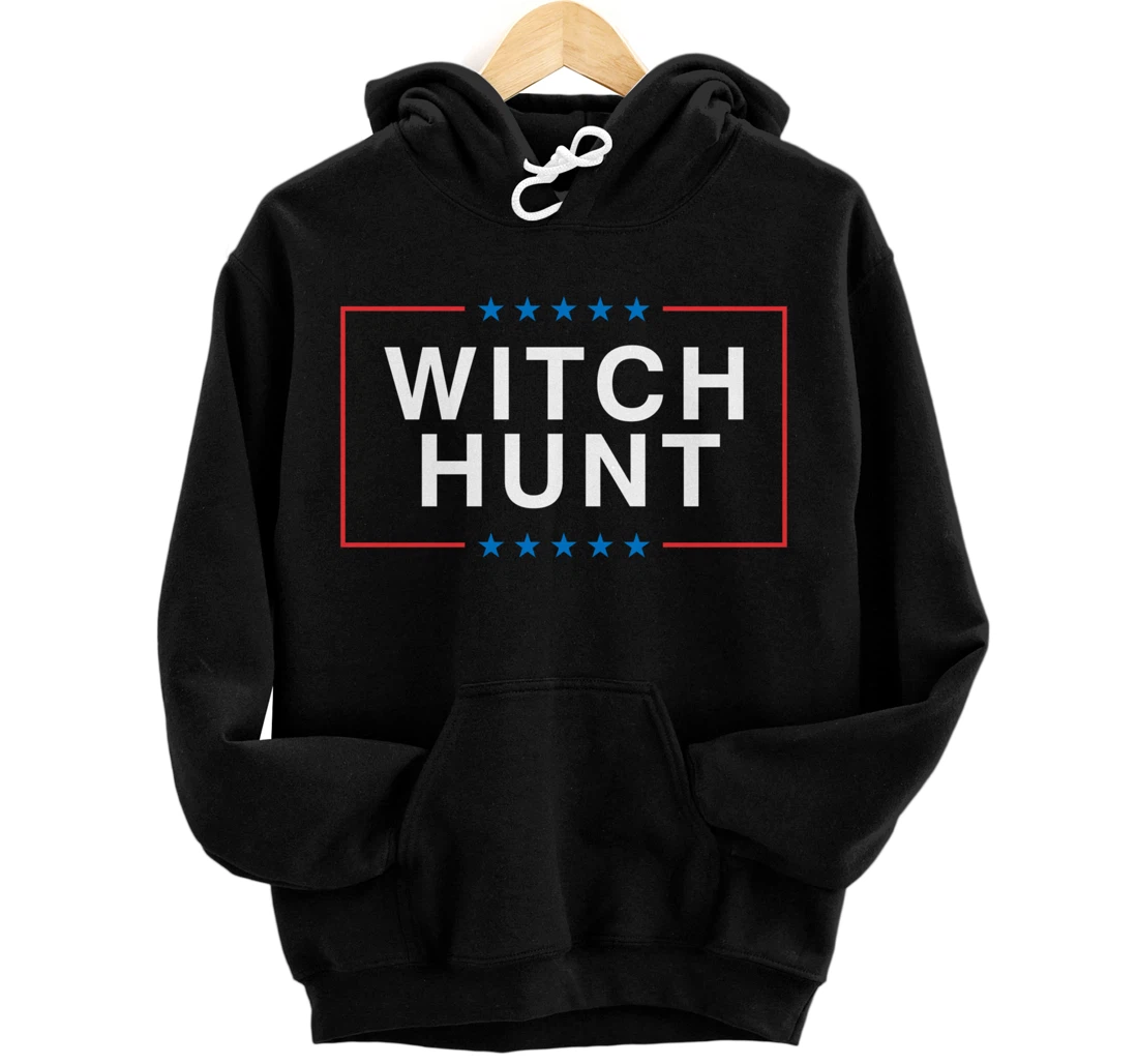 Personalized Witch Hunt Trump Halloween Pullover Hoodie