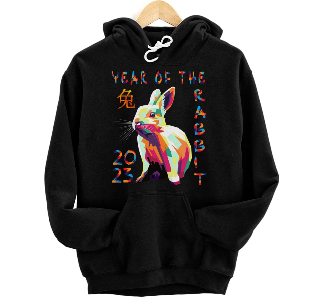 Personalized Year Of The Rabbit 2023 tshirt Chinese New Year 2023 Pullover Hoodie