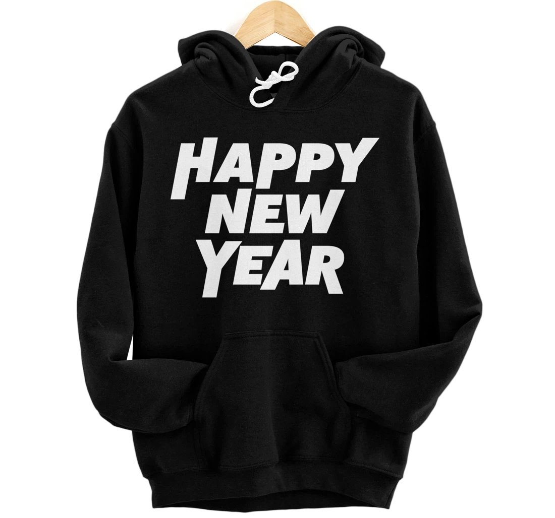 Personalized Happy New Year Pullover Hoodie