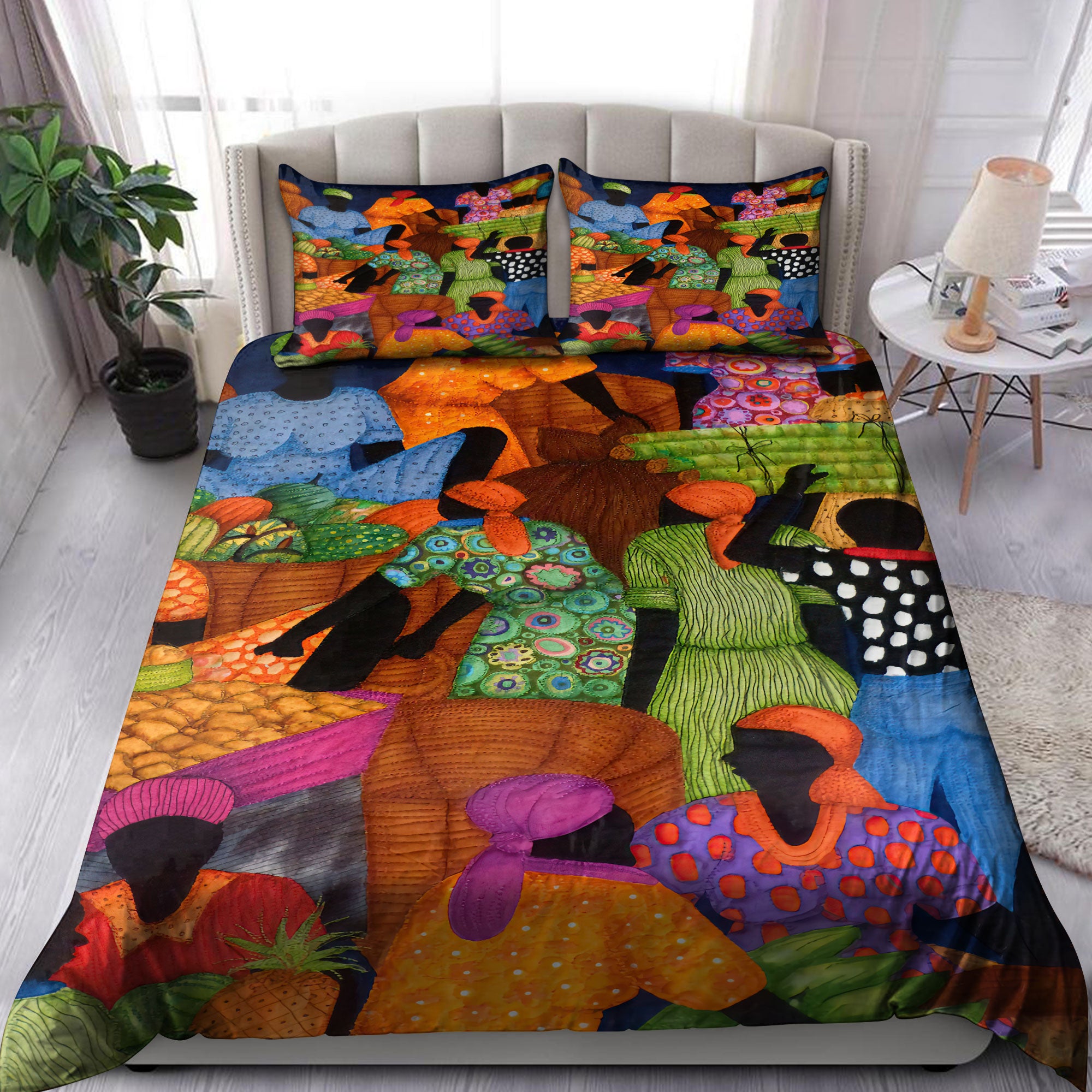 Africa Bedding Set - Bedding Set, Duvet Cover, Quilt, Pillow, Blanket