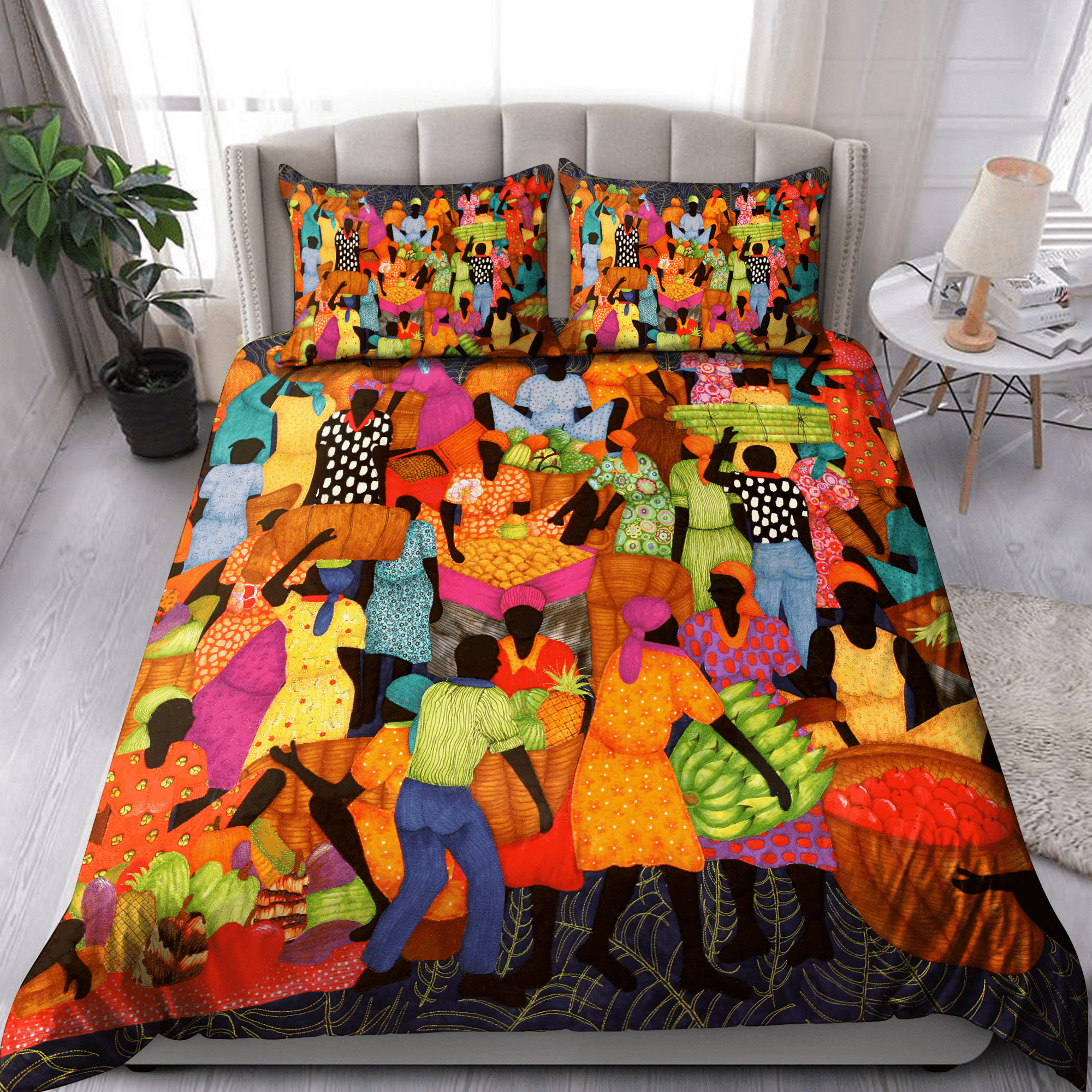 Africa Bedding Set - Bedding Set, Duvet Cover, Quilt, Pillow, Blanket