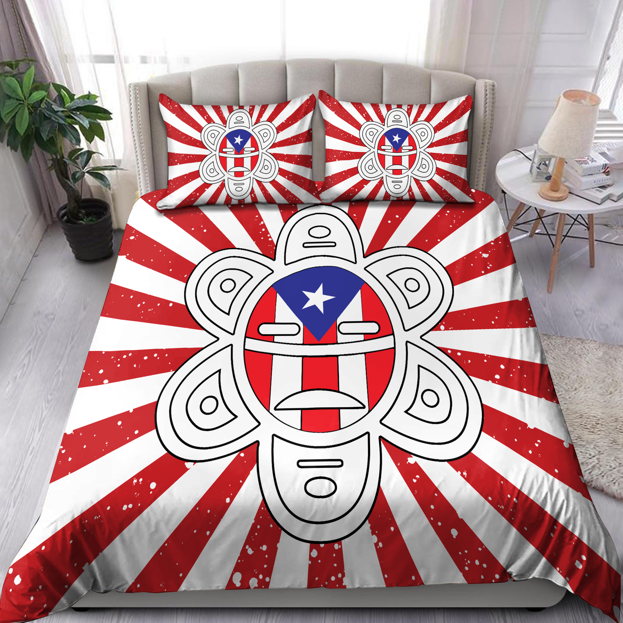 Puerto Rico Bedding Set - Bedding Set, Duvet Cover, Quilt, Pillow, Blanket