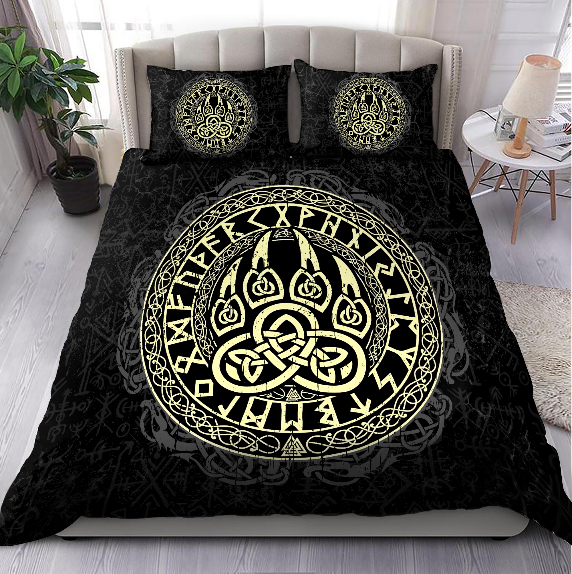 Viking Bedding Set - Bedding Set, Duvet Cover, Quilt, Pillow, Blanket