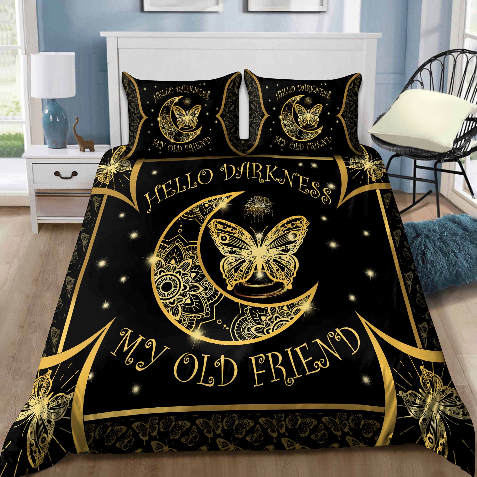 Butterfly Bedding Set - Bedding Set, Duvet Cover, Quilt, Pillow, Blanket
