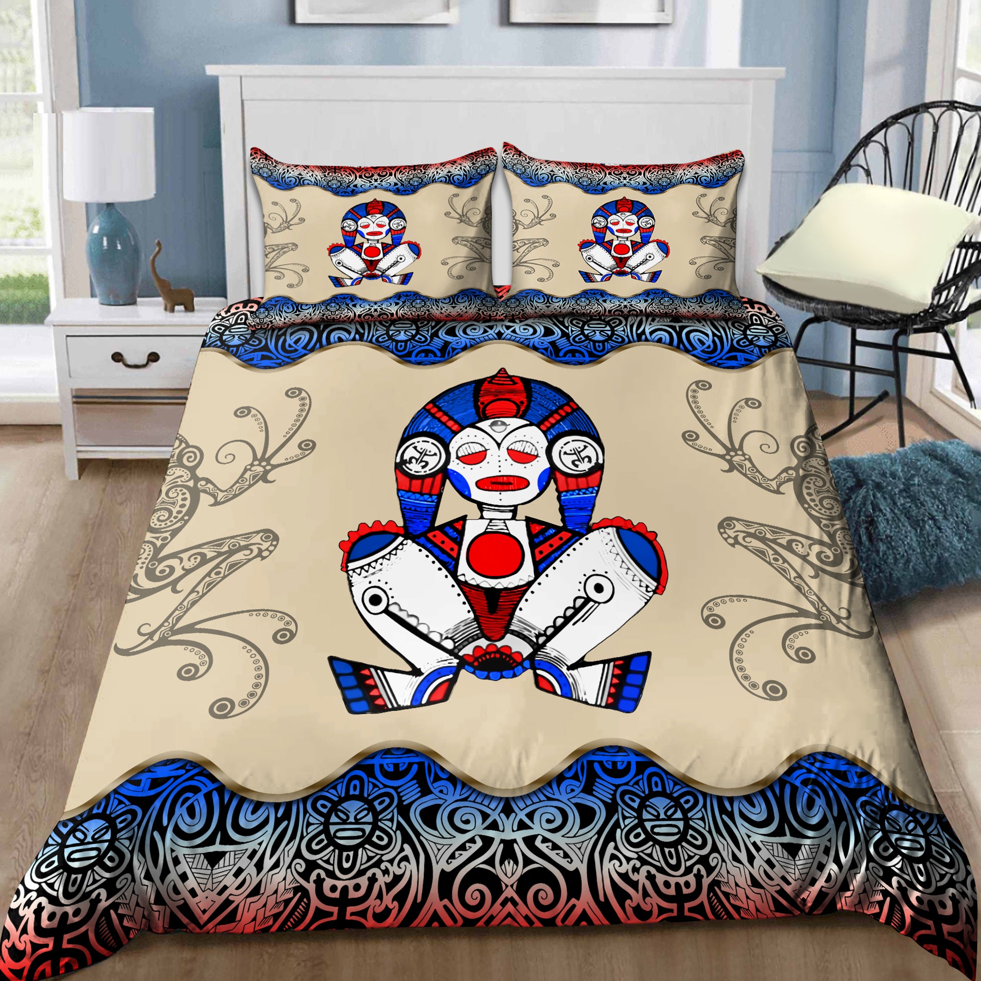 Puerto Rico Atabey Bedding Set - Bedding Set, Duvet Cover, Quilt, Pillow, Blanket