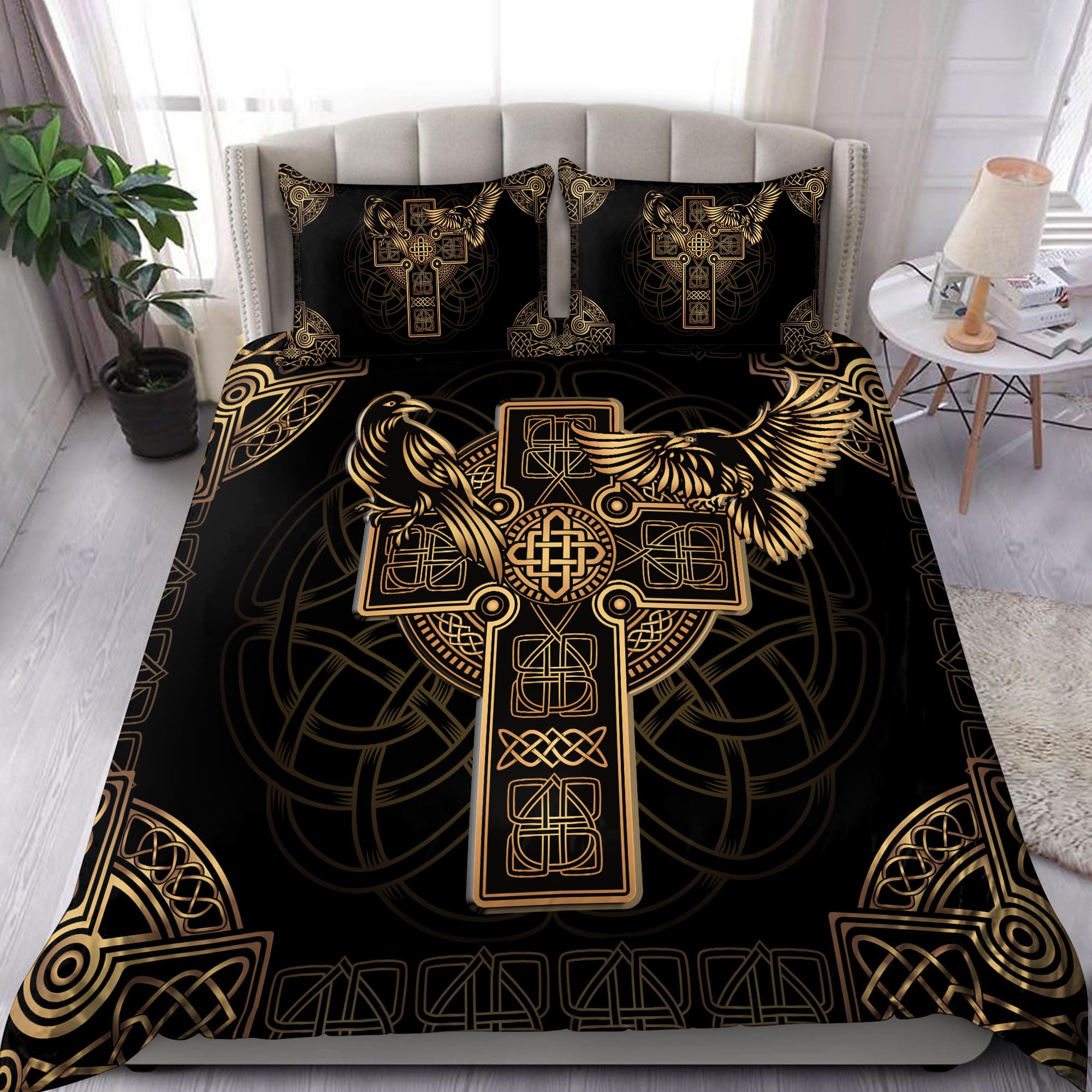 Viking Bedding Set - Bedding Set, Duvet Cover, Quilt, Pillow, Blanket