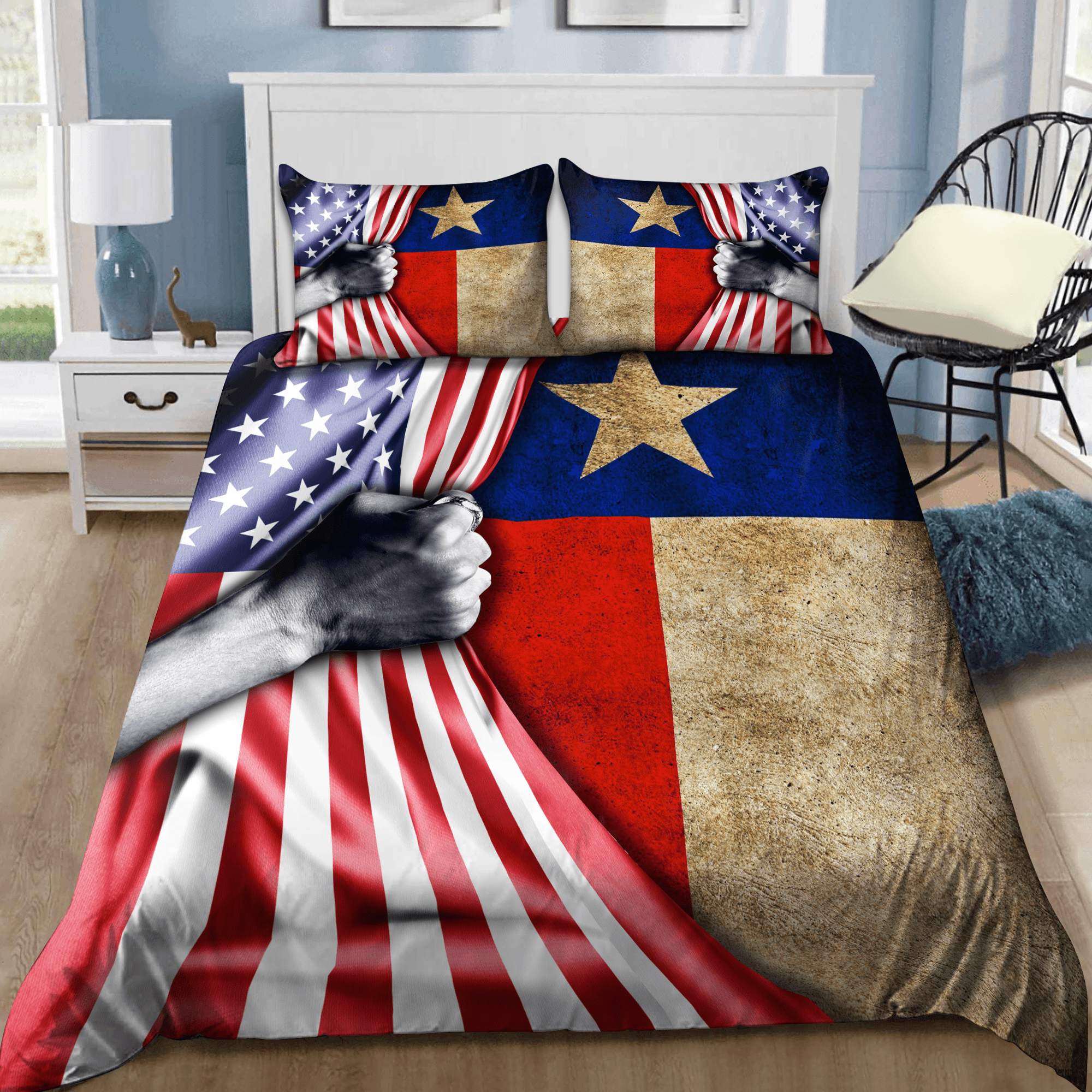 America Bedding Set VP - Bedding Set, Duvet Cover, Quilt, Pillow, Blanket