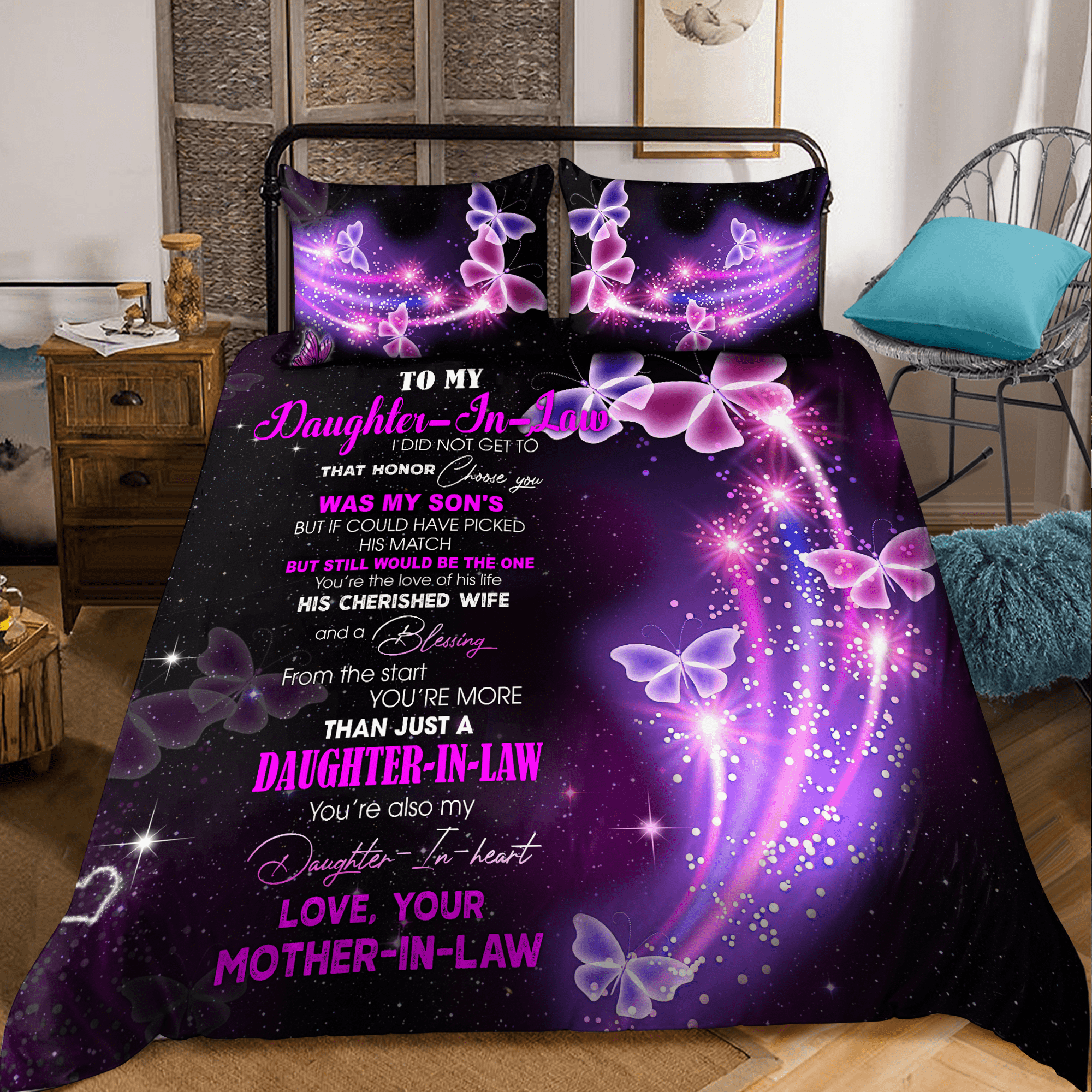 Family Bedding Set NH - Bedding Set, Duvet Cover, Quilt, Pillow, Blanket