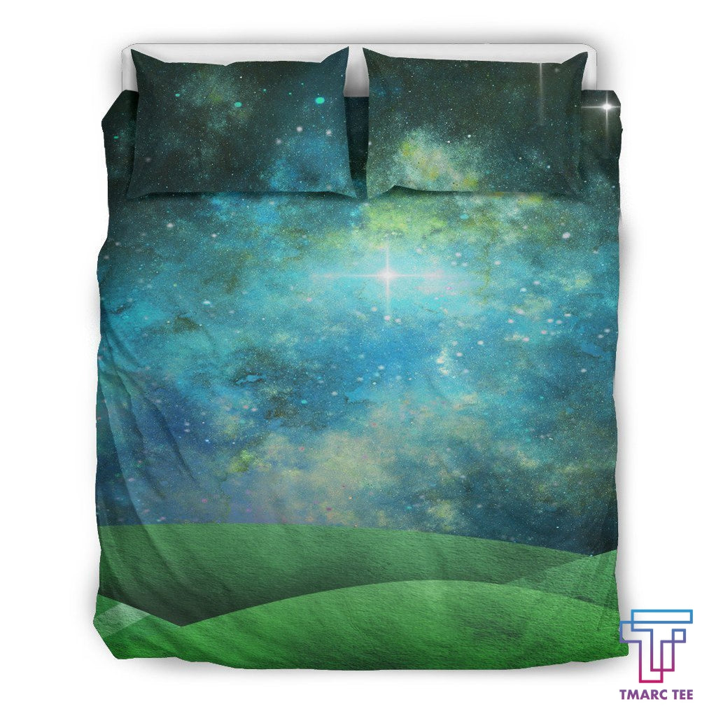 Fantasy Night Sky D Bedding Set - Bedding Set, Duvet Cover, Quilt, Pillow, Blanket