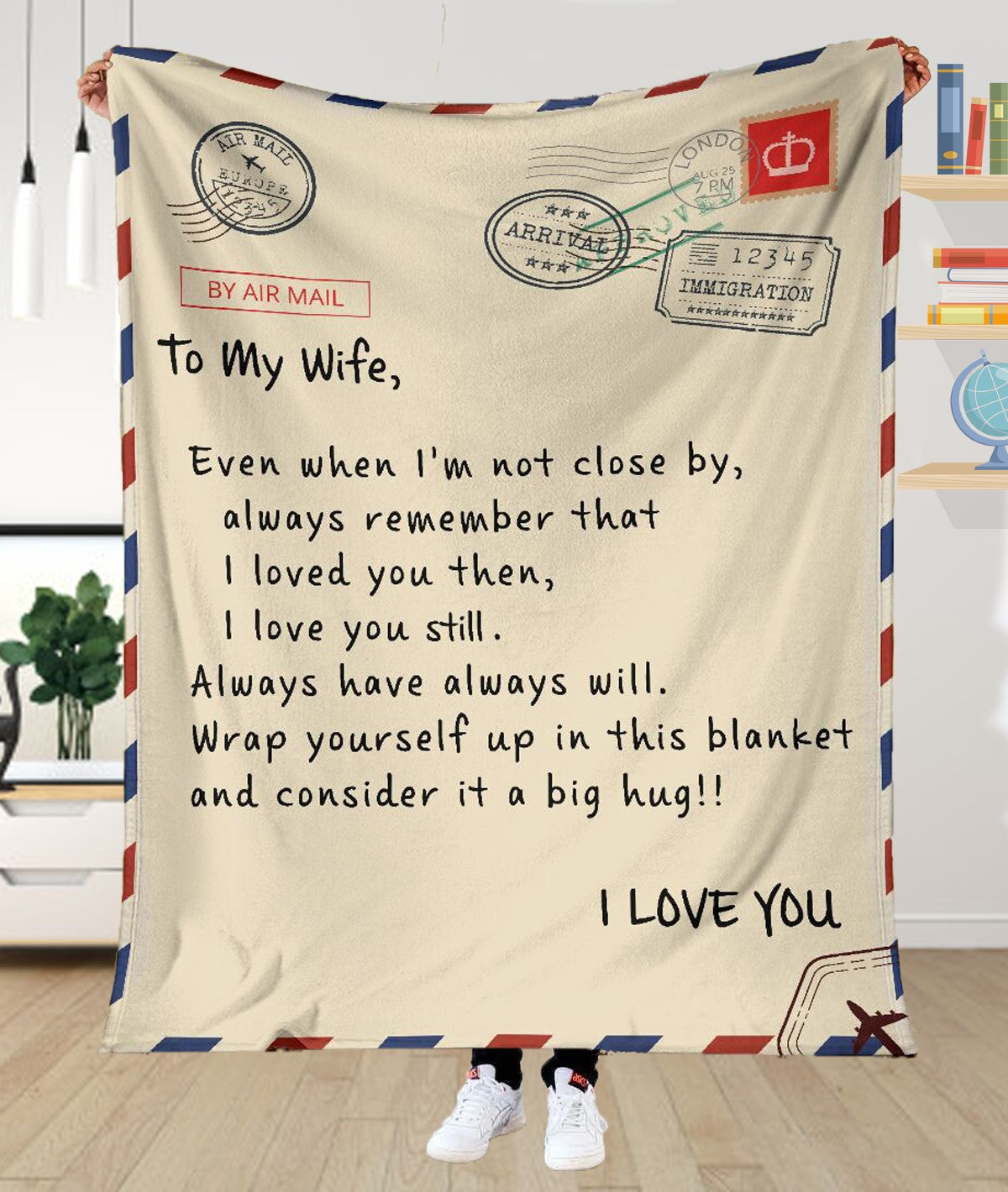 Bedding - Blanket, Duvet Cover, Quilt, Pillow - To My Wife I Loved You Then I Love You Still Fleece Blanket, Christmas Gift, New Year Gift, Valentine