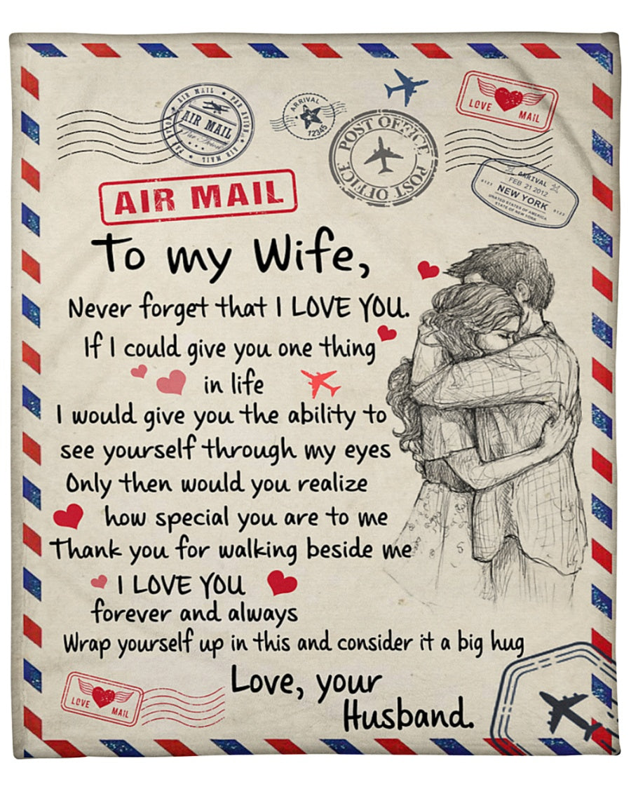 Bedding - Blanket, Duvet Cover, Quilt, Pillow - To My Wife How Special You Are To Me Fleece Blanket Gift For Family, Birthday, Couple, Lovers Gift Home Decor And Comfy