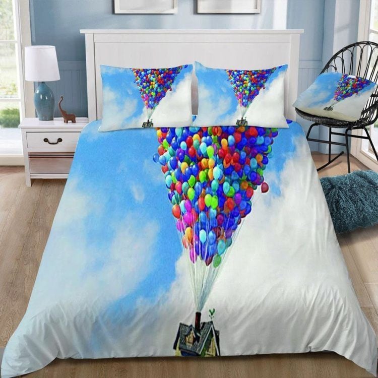 Duvet Cover, Quilt, Pillow, Blanket - Disney Up #30 Duvet Cover Bedding Set Bedding Set