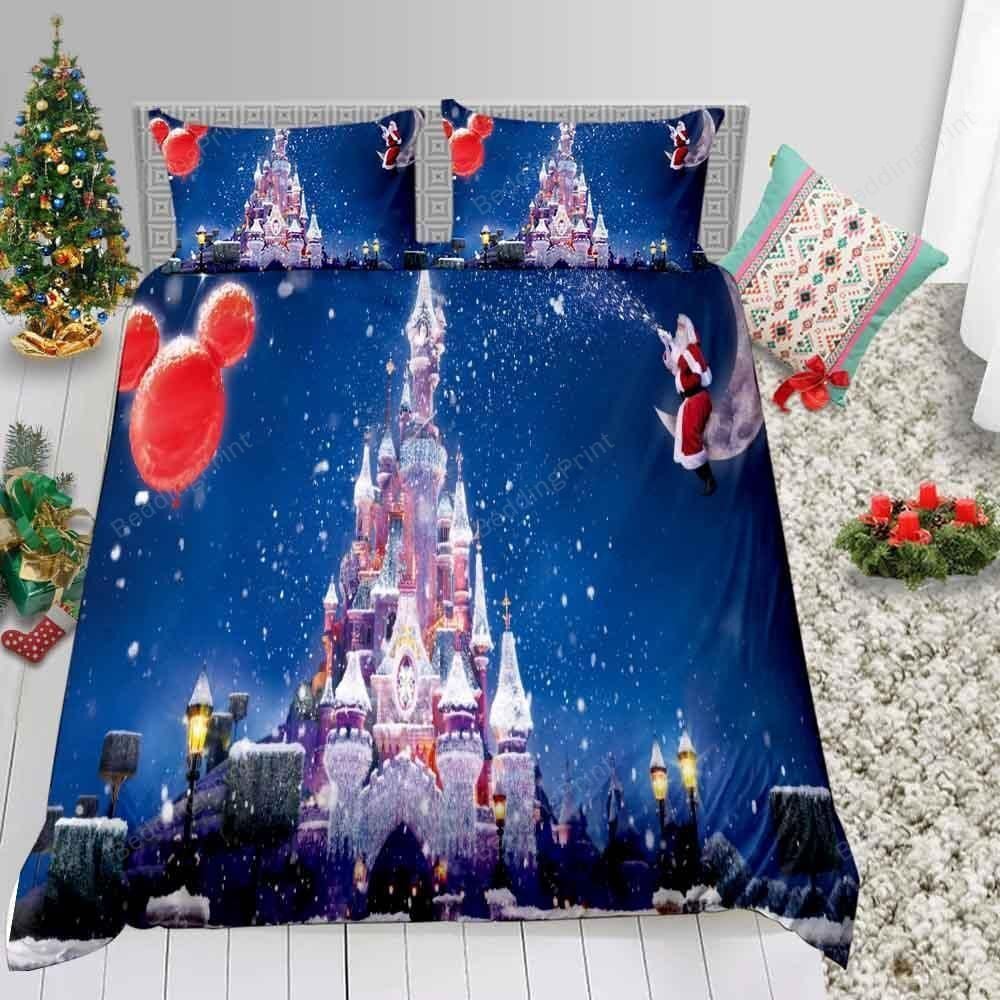 Duvet Cover, Quilt, Pillow, Blanket - Disney Castle Bed Sheets Duvet Cover Bedding Set Great Gifts For Birthday Christmas Thanksgiving Bedding Set