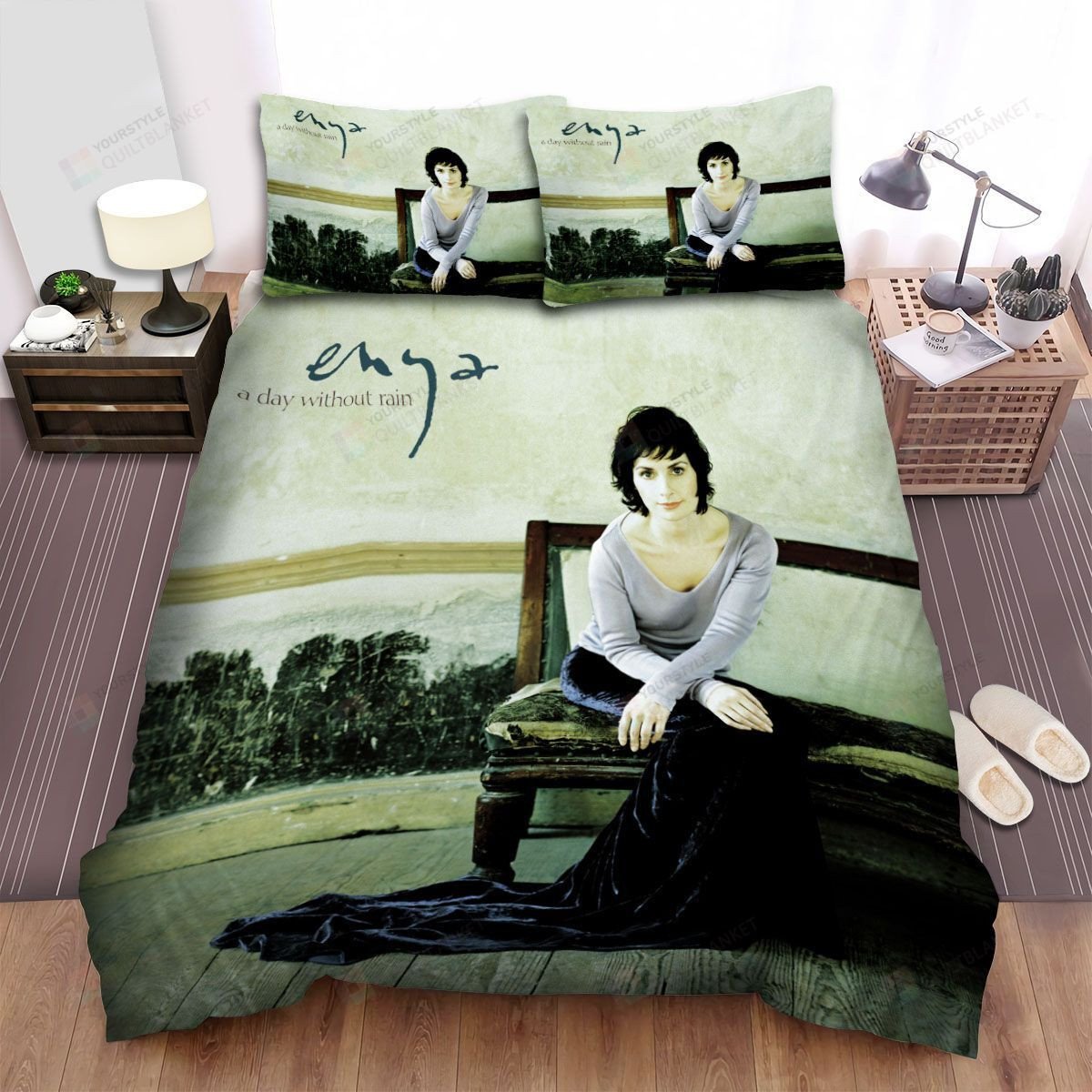 Duvet Cover, Quilt, Pillow, Blanket - Enya Music A Day Without Rain Album Bed Sheets Spread Comforter Duvet Cover Bedding Sets Bedding Set