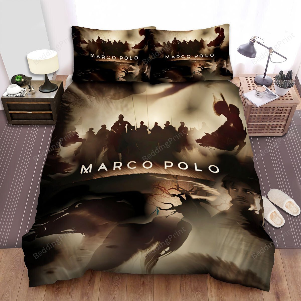 Duvet Cover, Quilt, Pillow, Blanket - Marco Polo Movie Art 2 Bed Sheets Duvet Cover Bedding Sets Bedding Set