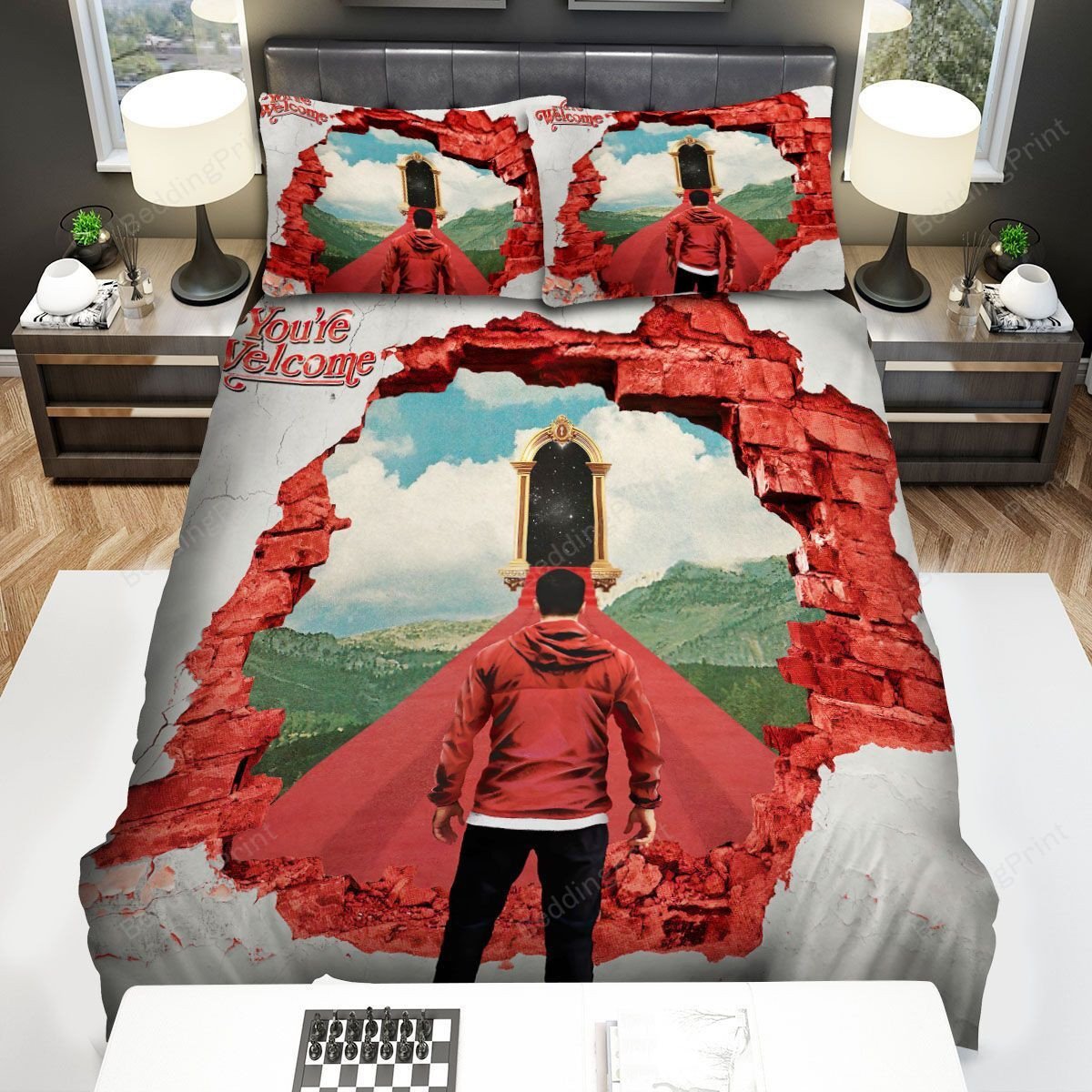 Duvet Cover, Quilt, Pillow, Blanket - A Day To Remember Album You're Welcome Bed Sheets Duvet Cover Bedding Sets Bedding Set