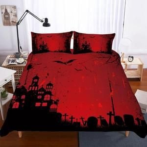 Duvet Cover, Quilt, Pillow, Blanket - Halloween Bedding Set V5 Bedding Set