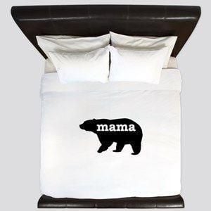 Duvet Cover, Quilt, Pillow, Blanket - Mama Bear Mother's Day Duvet Cover Bedding Set Bedding Set