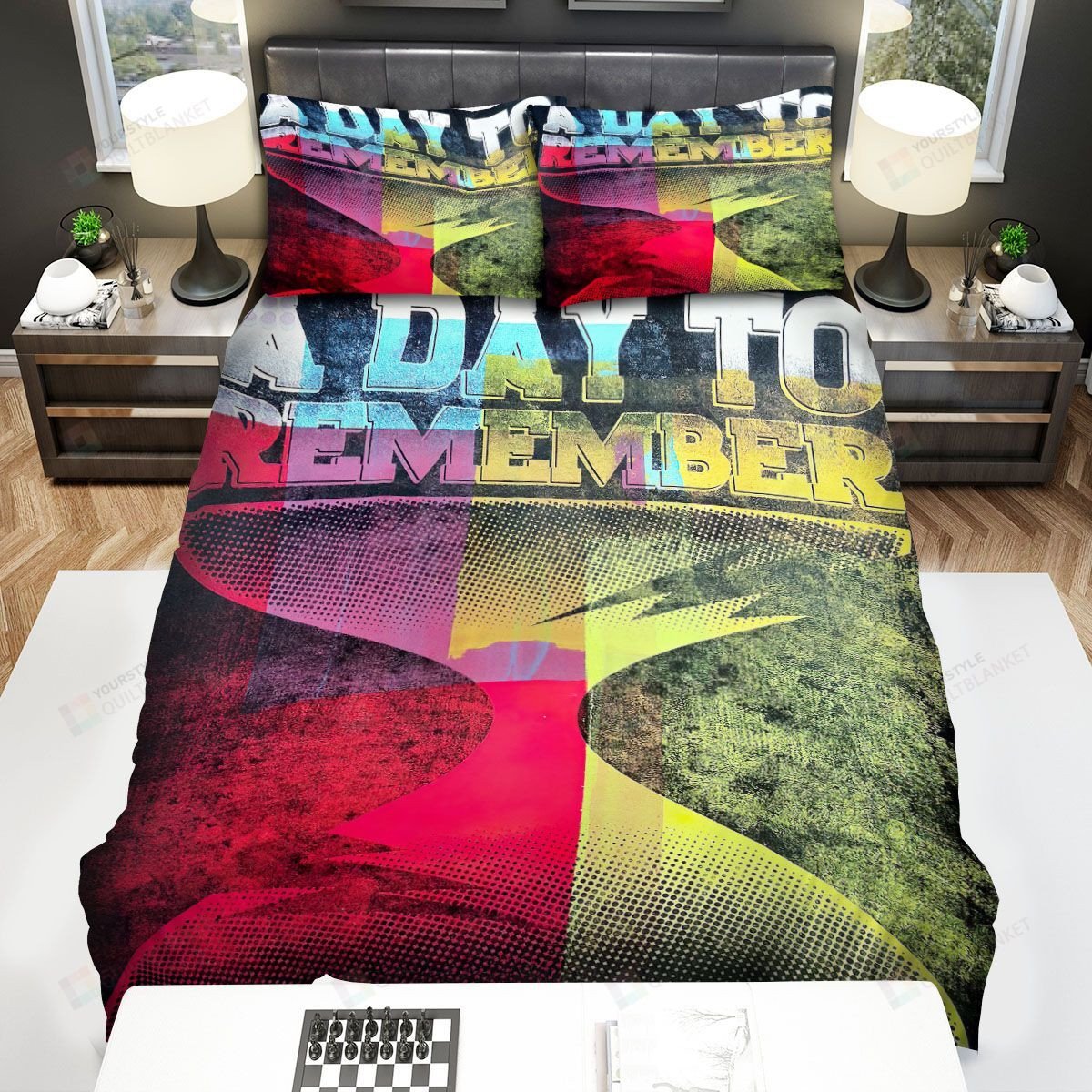 Duvet Cover, Quilt, Pillow, Blanket - A Day To Remember Sand Clock Bed Sheets Spread Comforter Duvet Cover Bedding Sets Bedding Set