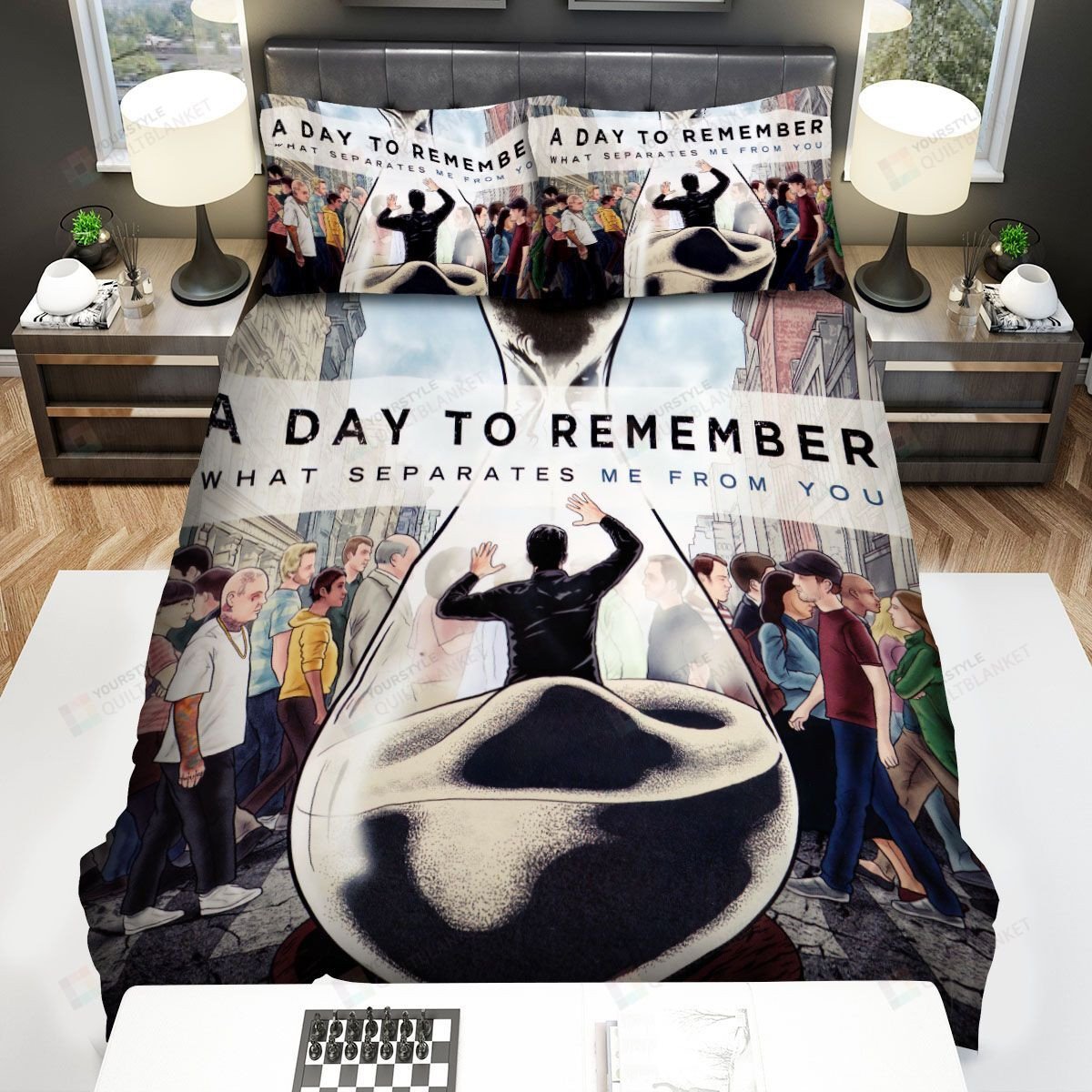 Duvet Cover, Quilt, Pillow, Blanket - A Day To Remember Album What Separates Me From You Bed Sheets Spread Comforter Duvet Cover Bedding Sets Bedding Set