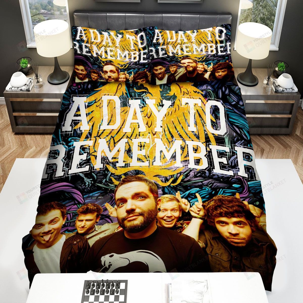 Duvet Cover, Quilt, Pillow, Blanket - A Day To Remember Funny Photo Bed Sheets Spread Comforter Duvet Cover Bedding Sets Bedding Set