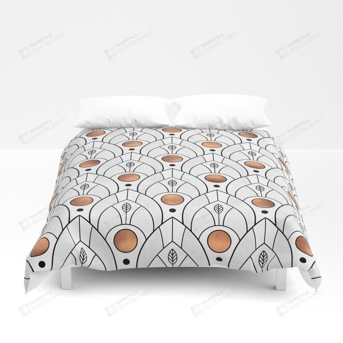 Duvet Cover, Quilt, Pillow, Blanket - Abstract Pattern Art Bed Sheets Duvet Cover Bedding Set Great Gifts For Birthday Christmas Thanksgiving Bedding Set