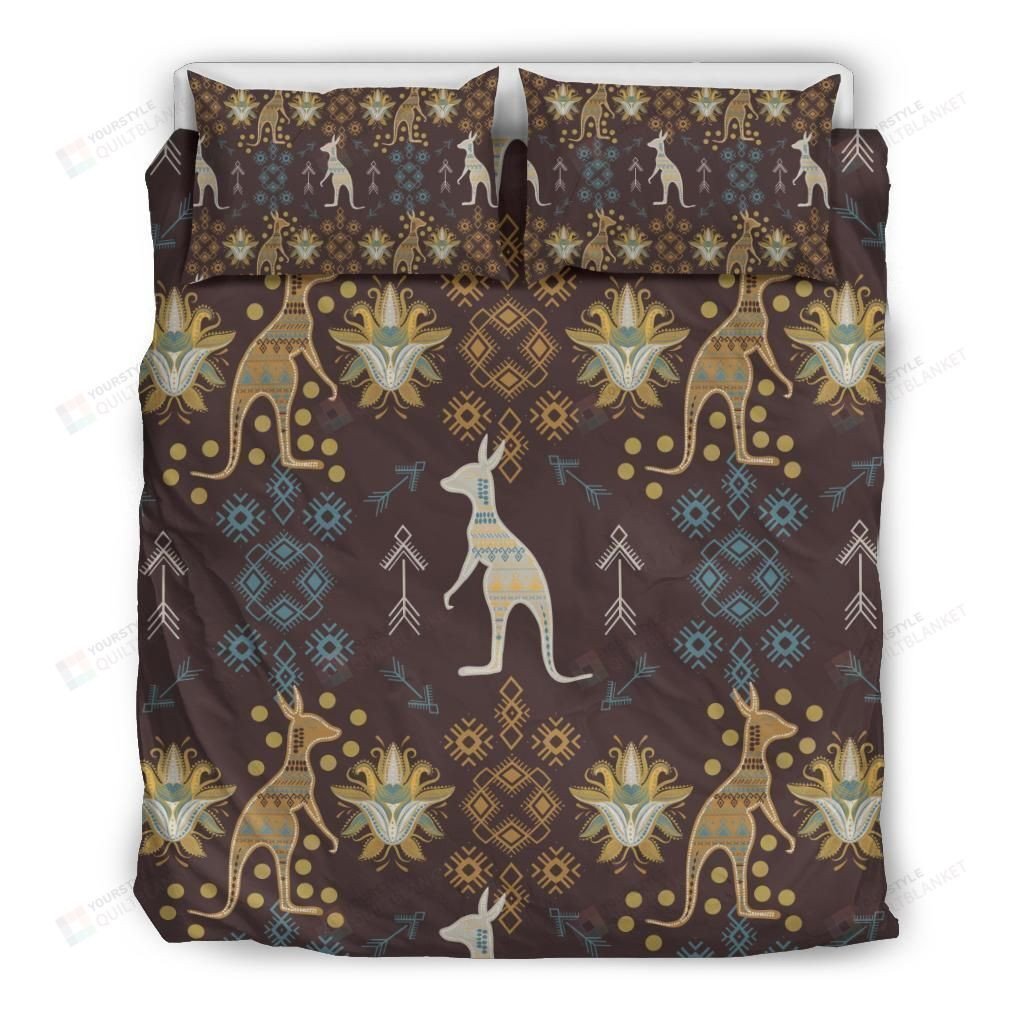 Duvet Cover, Quilt, Pillow, Blanket - Australia Bohemian Kangaroo Bed Sheets Duvet Cover Bedding Set Great Gifts For Birthday Christmas Thanksgiving Bedding Set