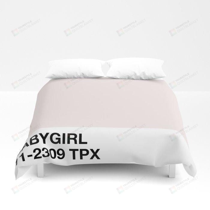 Duvet Cover, Quilt, Pillow, Blanket - Babygirl Color Bed Sheets Duvet Cover Bedding Set Great Gifts For Birthday Christmas Thanksgiving Bedding Set