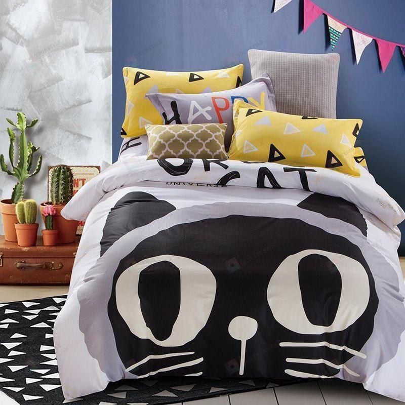 Duvet Cover, Quilt, Pillow, Blanket - Art Cat Bed Sheets Duvet Cover Bedding Set Great Gifts For Birthday Christmas Thanksgiving Bedding Set