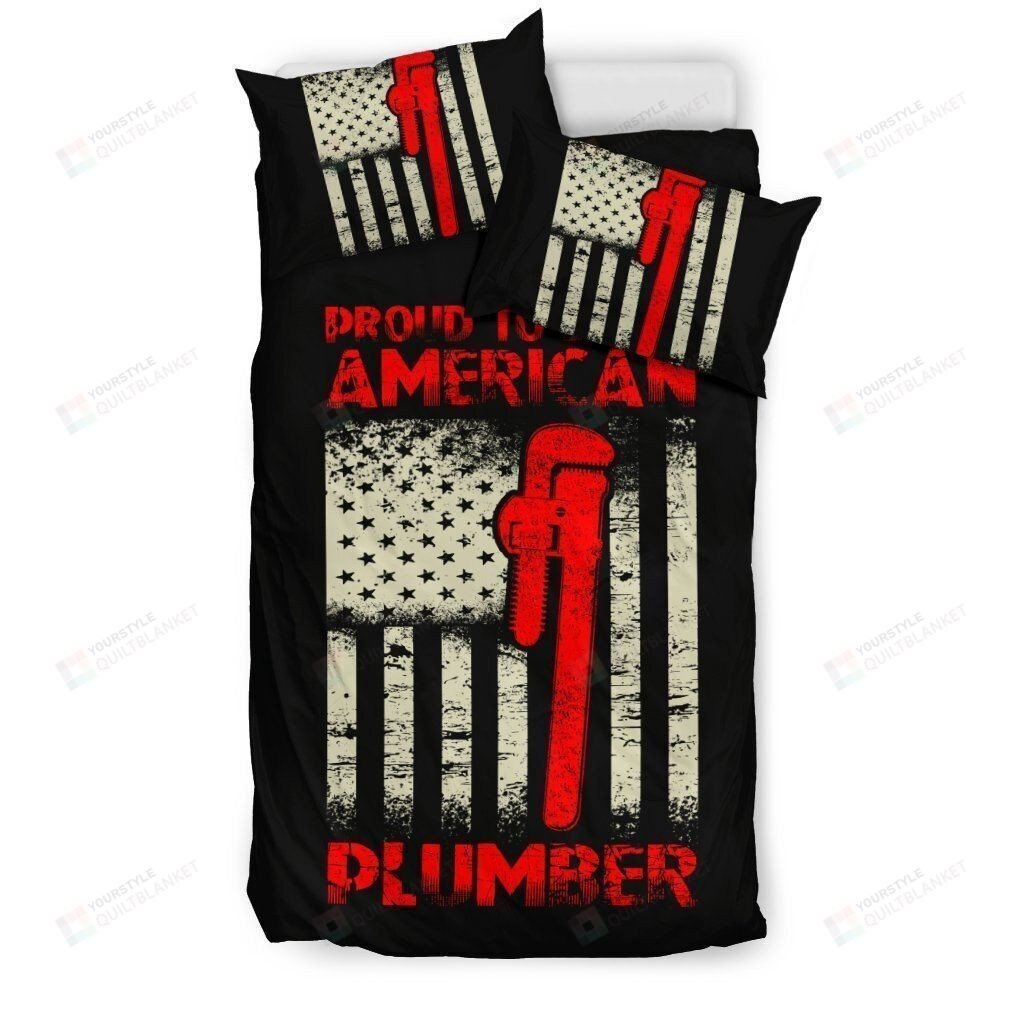 Duvet Cover, Quilt, Pillow, Blanket - American Plumber Bed Sheets Duvet Cover Bedding Set Great Gifts For Birthday Christmas Thanksgiving Bedding Set