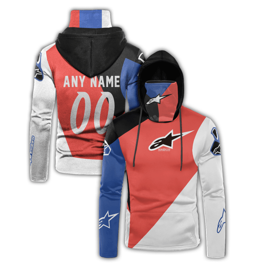 Hoodie, Zip, Sleeveless Hoodie, Jacket, Jersey - Alpinestars Motogp Racing Gaiter Hoodie 680 Long Sleeves