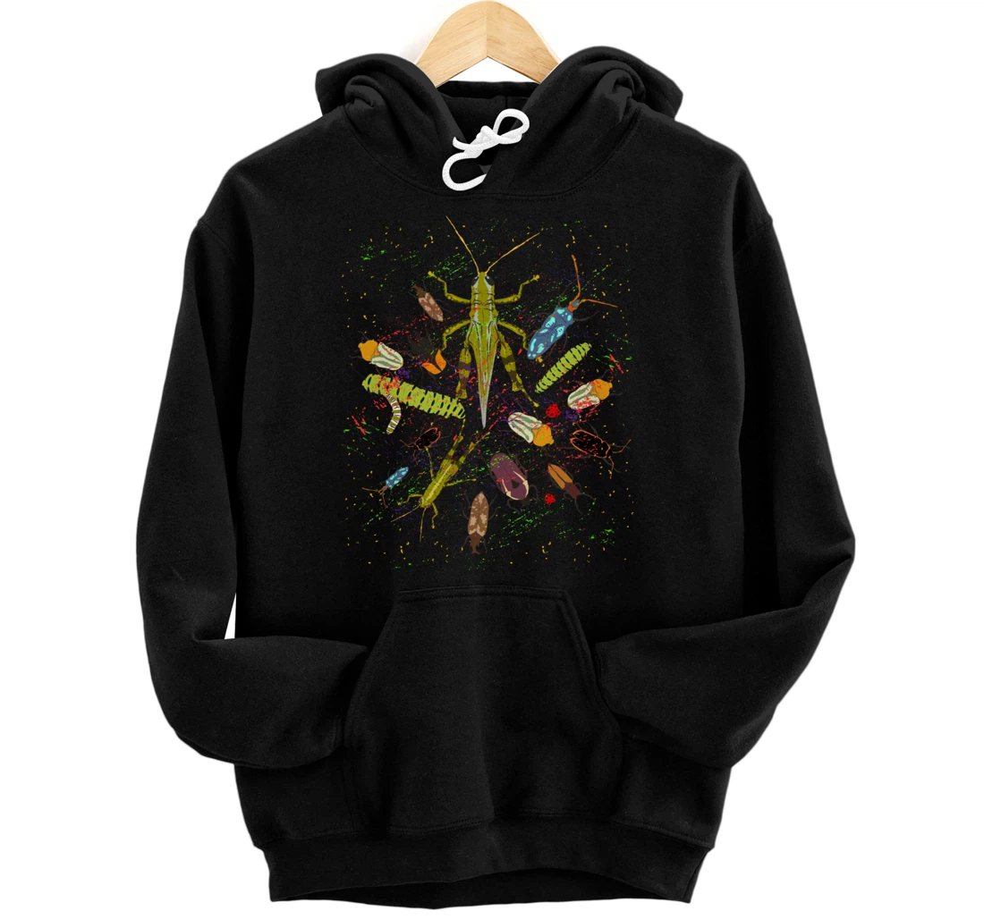 Entomology Insect Collector Animal Lover Beetle Bug Pullover Hoodie