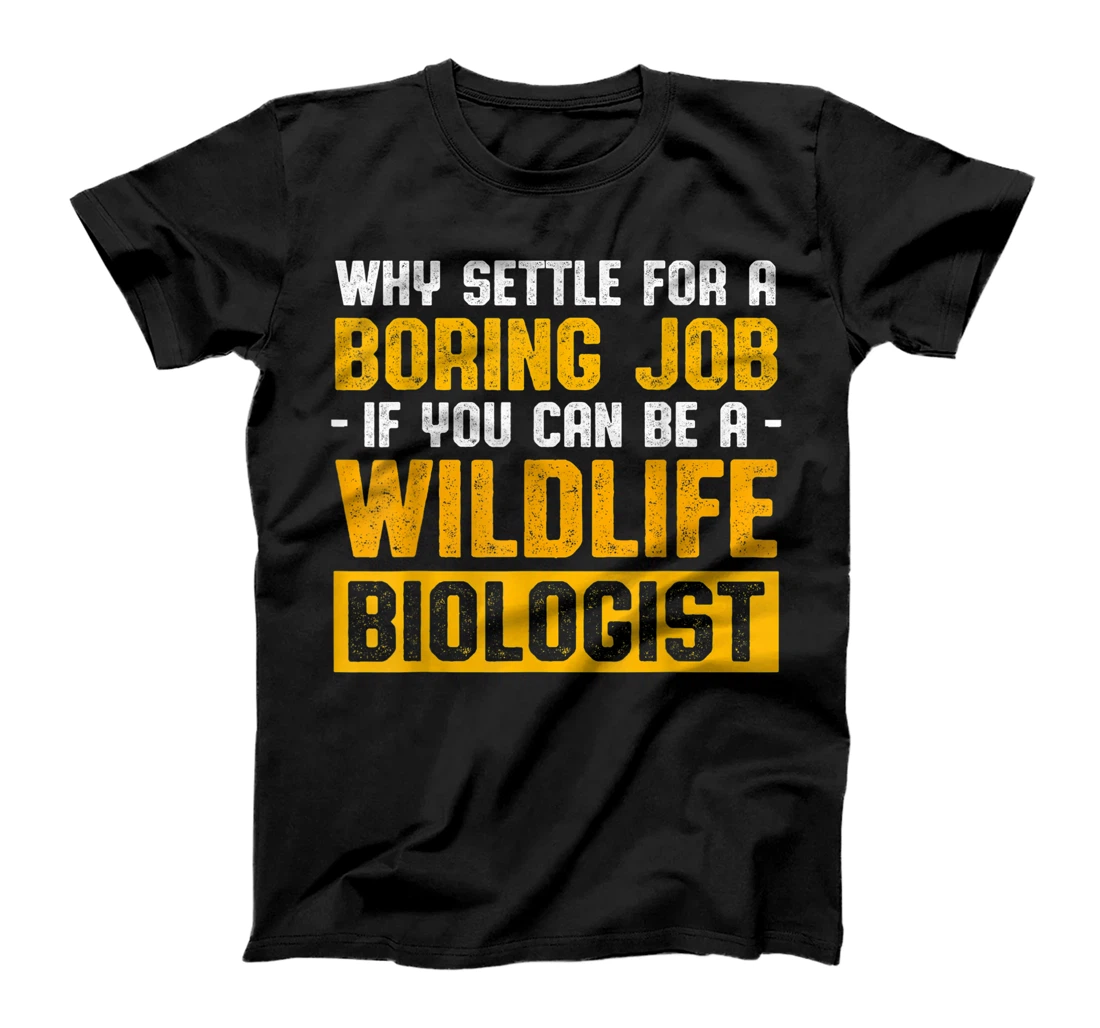 Womens Wildlife Biologist Biology Student Graduate T-Shirt, Women T-Shirt