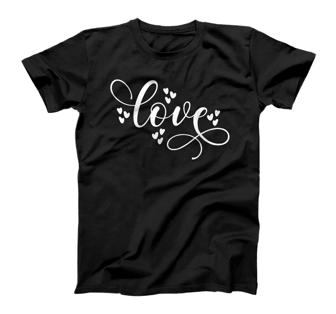 Valentine Hearts Love Valentine's Day Love T-Shirt