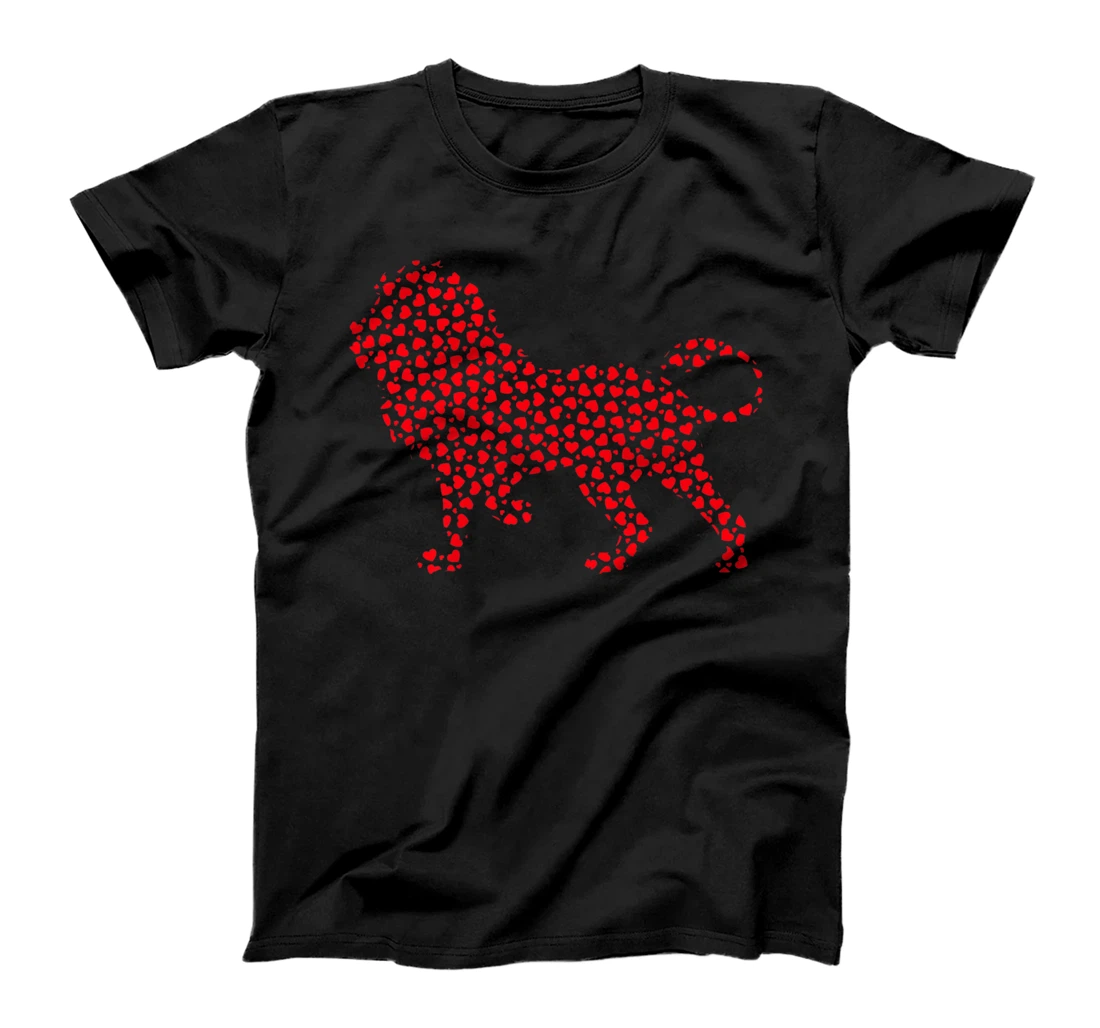 Lion Lover Valentine Gift Lion Valentine's Day Premium T-Shirt