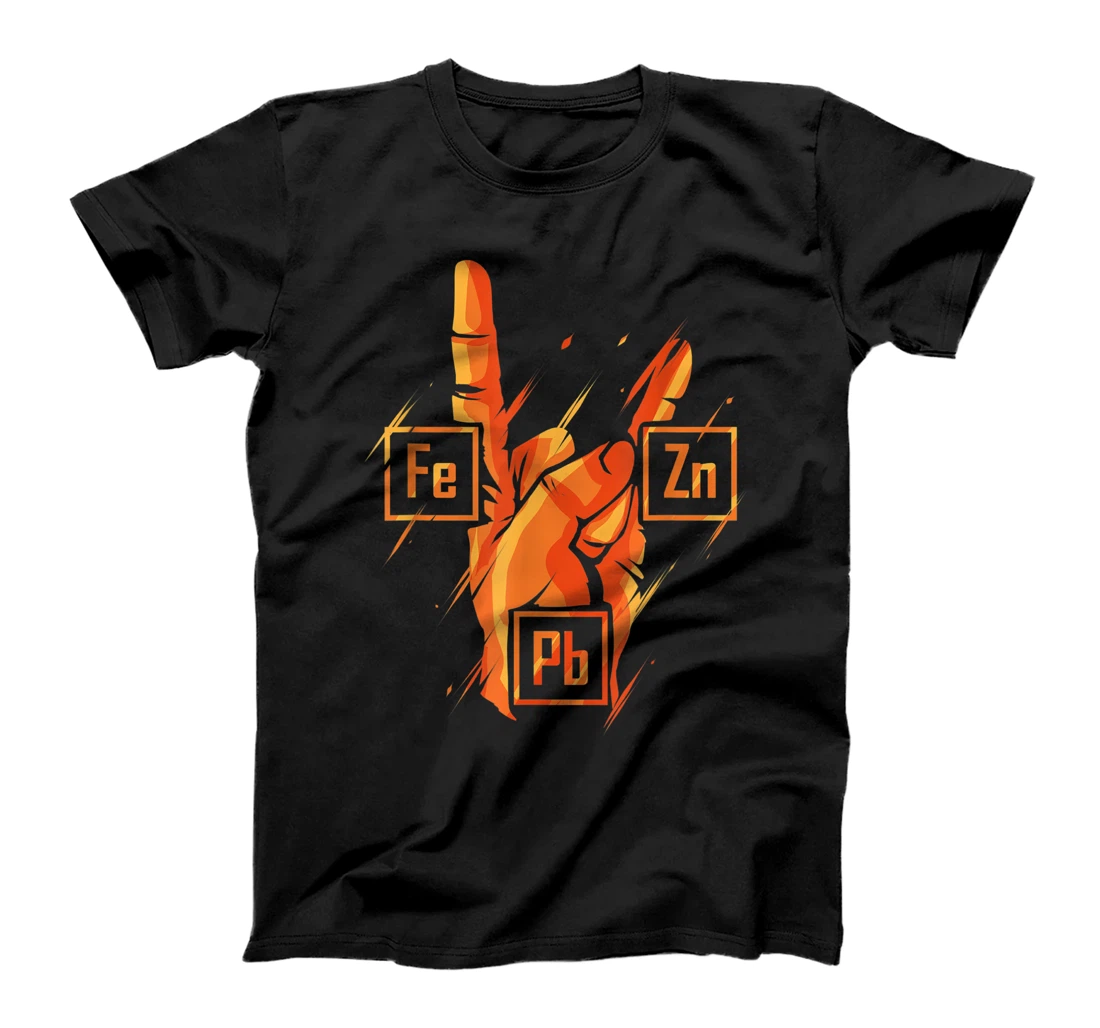 Womens Heavy Metals Chemistry T-Shirt