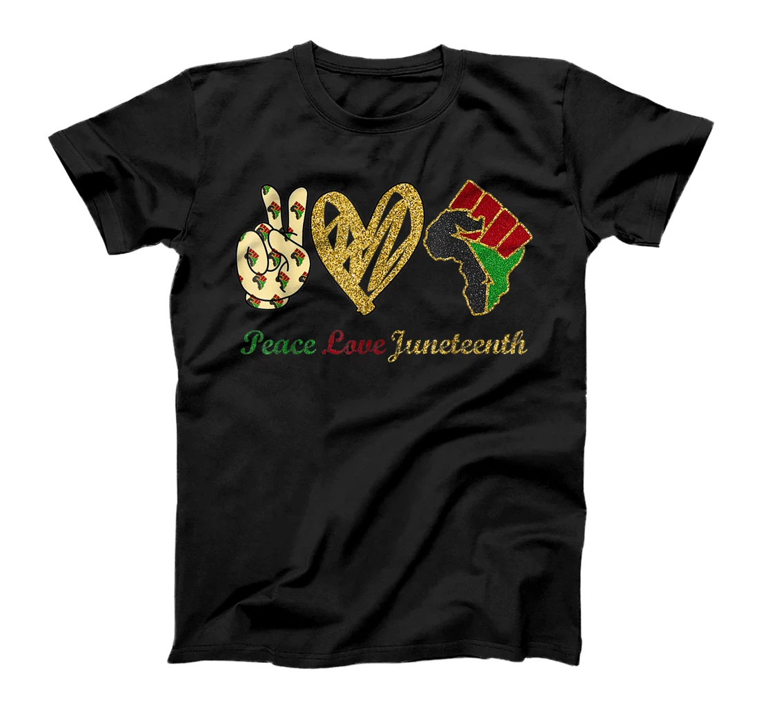 Juneteenth Is My Independence Day 1865 History Freedom 2021 T-Shirt