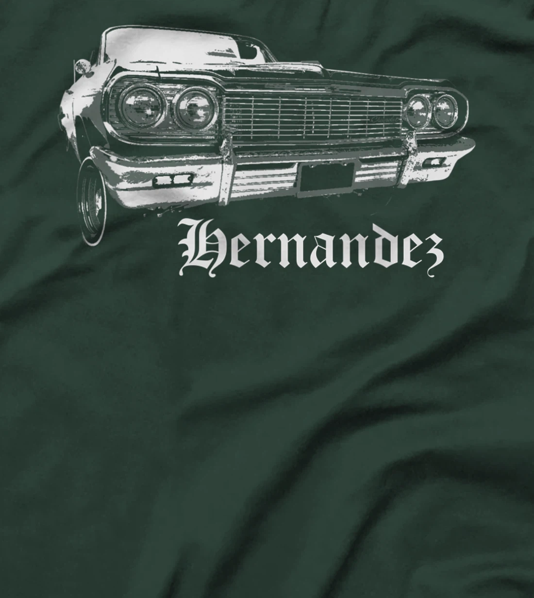 Hernandez Shirt Lowrider Cholo Chola Family Gift T-Shirt