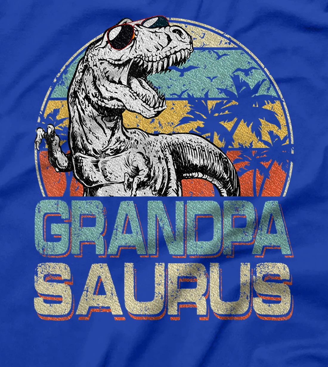 Grandpa Saurus T Rex Dinosaur Family Cool Grandpasaurus T-Shirt