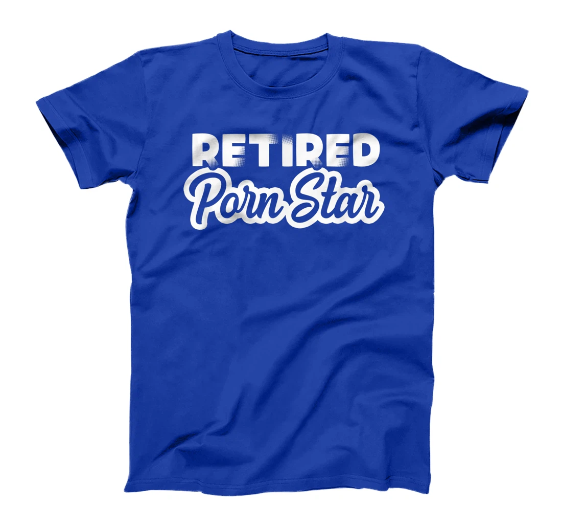 Retired Pornstar Retiree Funny Grandma Retirement T-Shirt