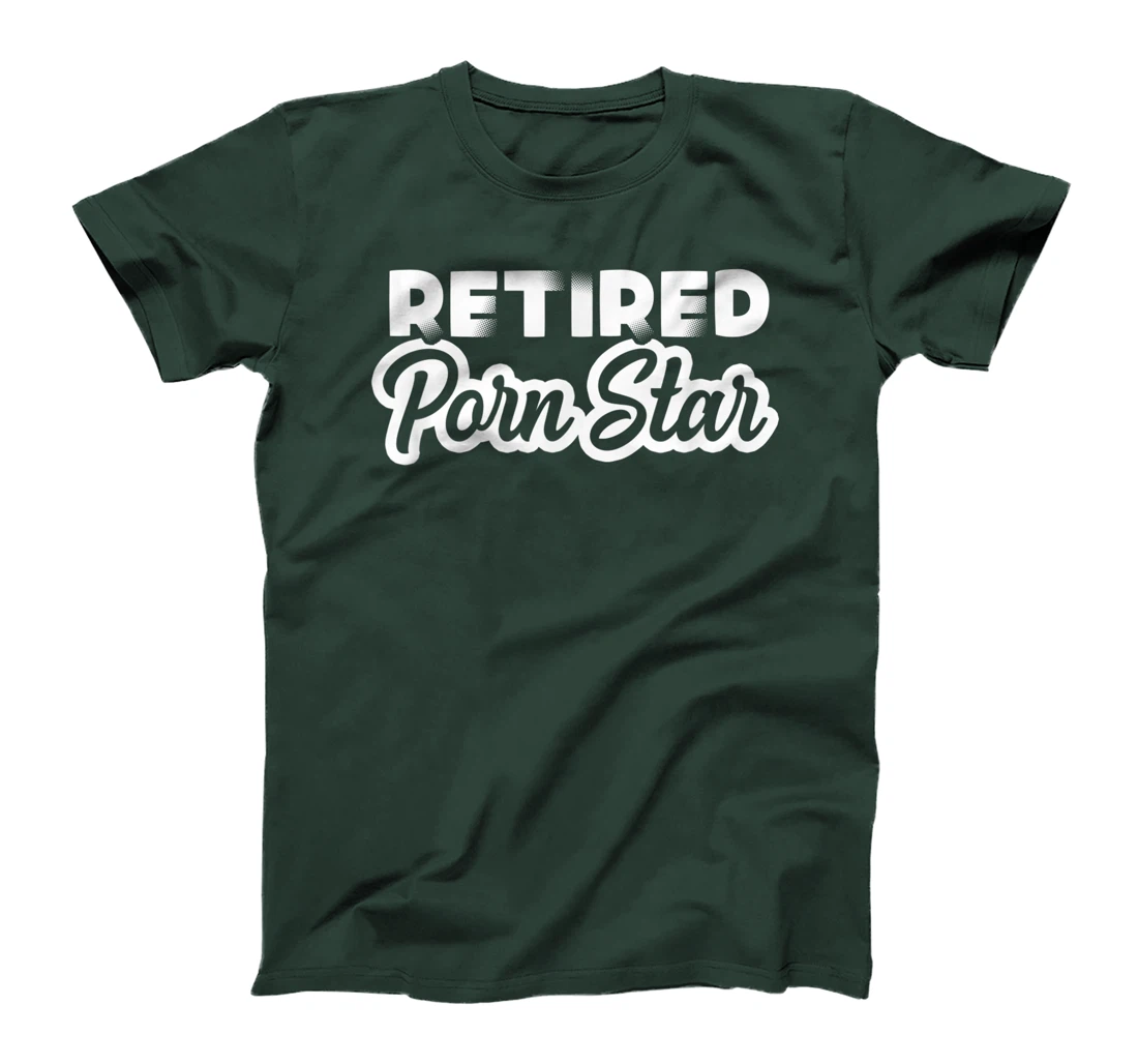 Retired Pornstar Retiree Funny Grandma Retirement T-Shirt