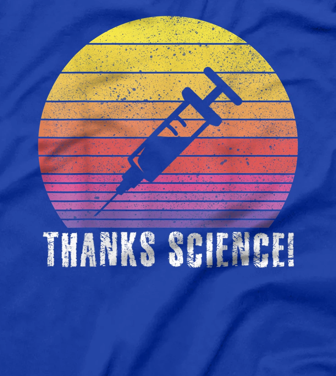 Thanks Science Pro Vaccine vaccination retro vintage Tee T-Shirt