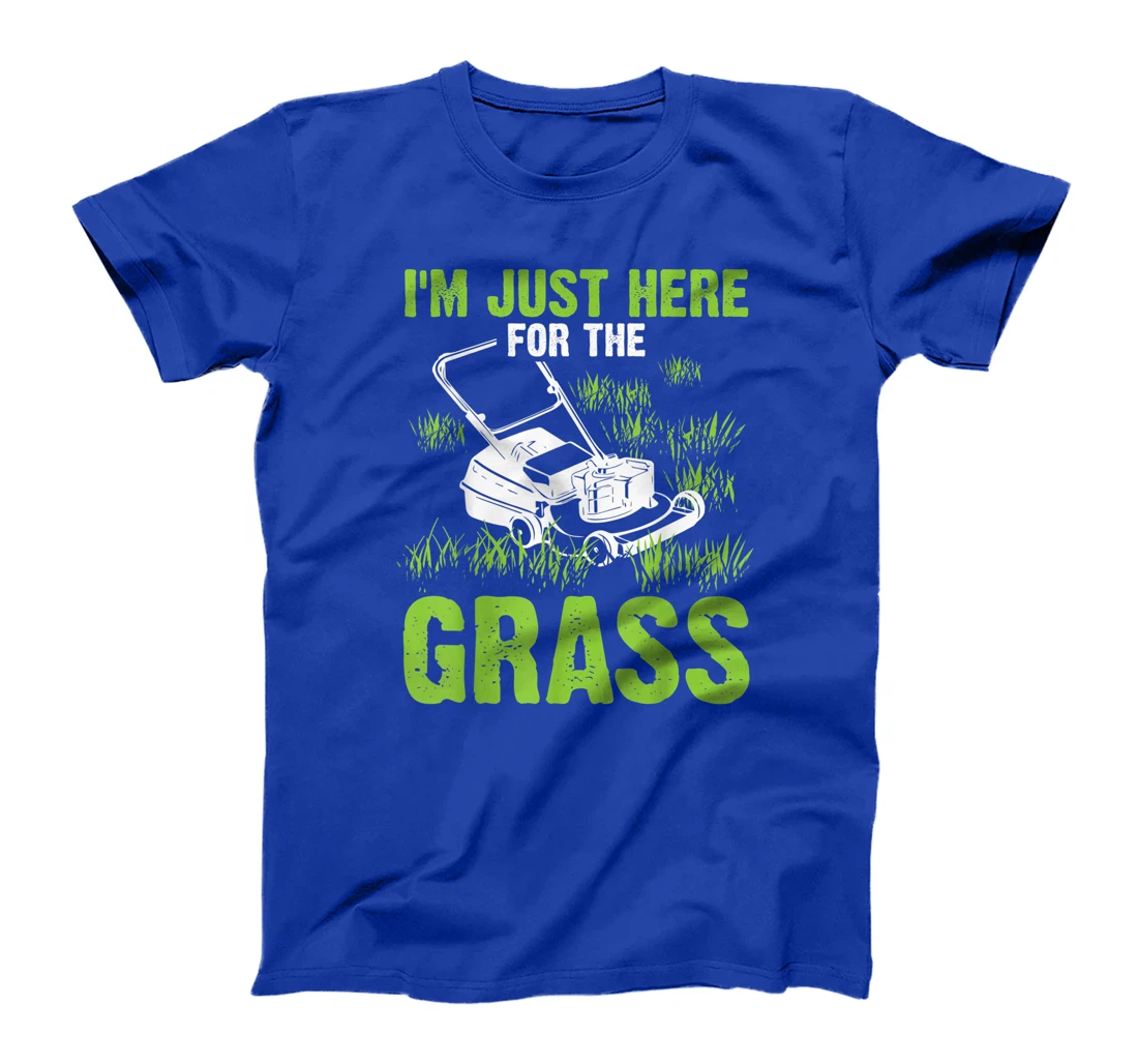 Funny Lawn Mowing Gift For Men Landscaping Gardener Toddlers T-Shirt