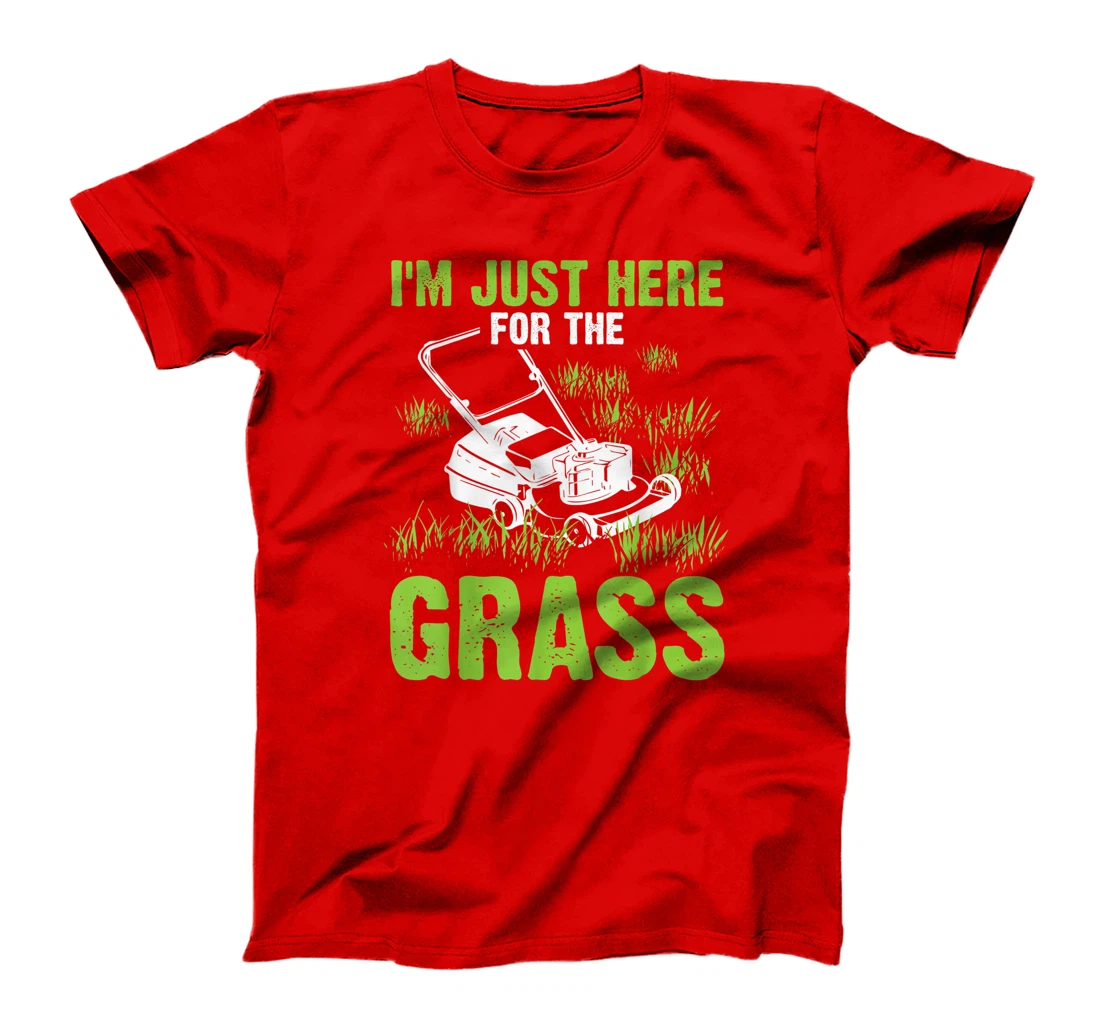 Funny Lawn Mowing Gift For Men Landscaping Gardener Toddlers T-Shirt