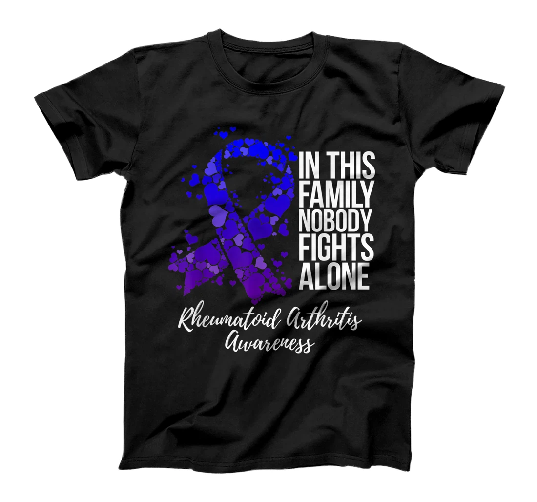 Family Support Rheumatoid Arthritis Awareness T-Shirt