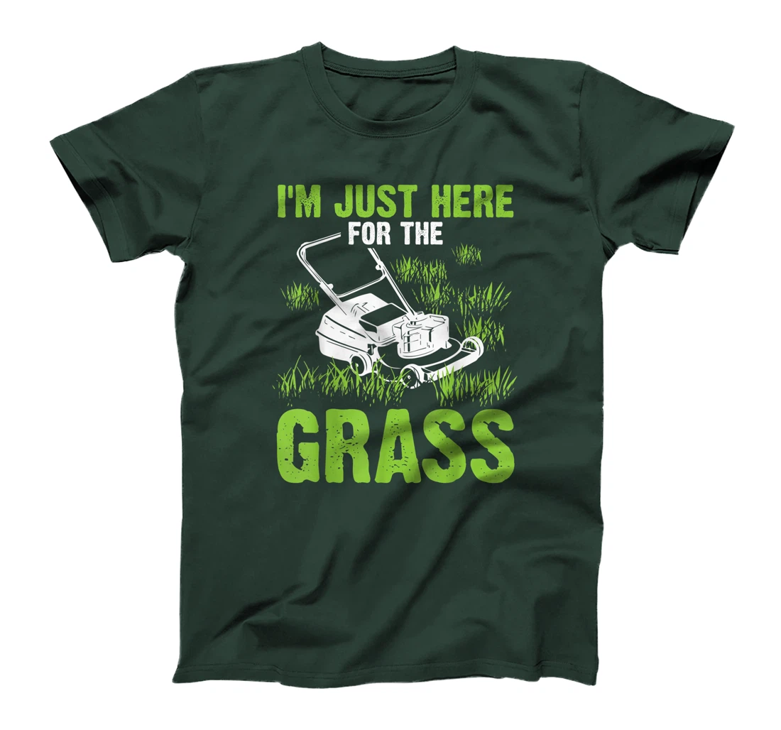 Funny Lawn Mowing Gift For Men Landscaping Gardener Toddlers T-Shirt
