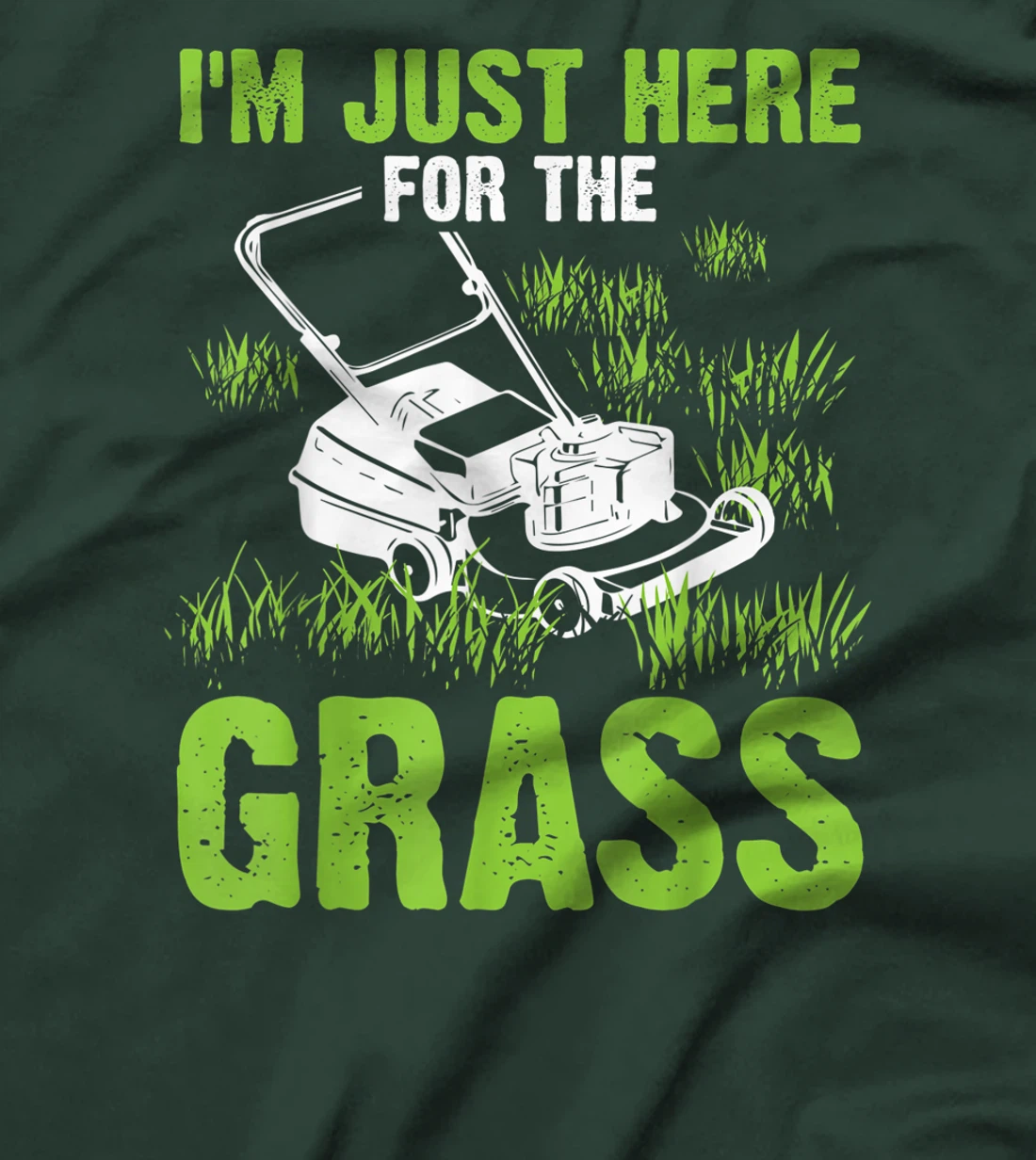 Funny Lawn Mowing Gift For Men Landscaping Gardener Toddlers T-Shirt