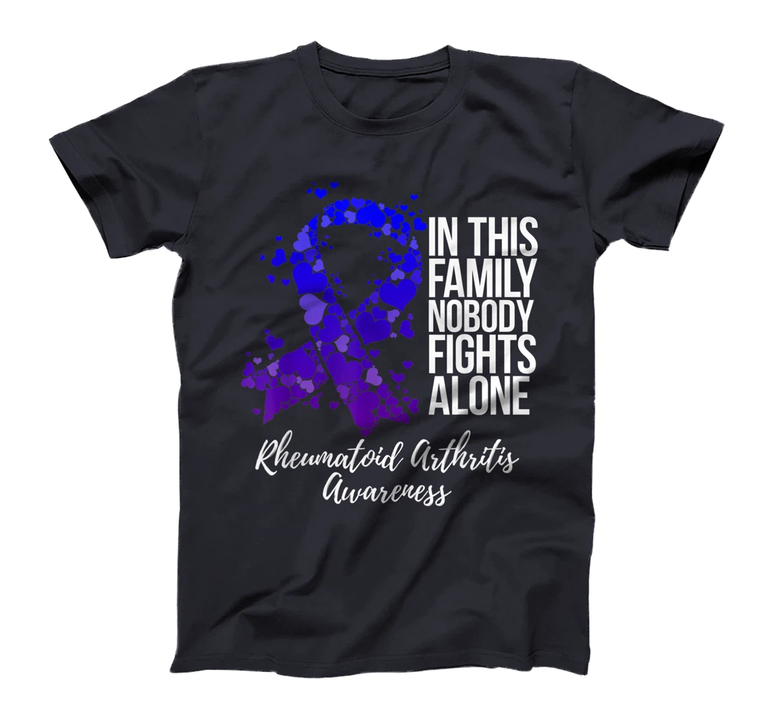 Family Support Rheumatoid Arthritis Awareness T-Shirt